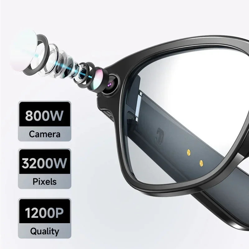 Smart AI Camera Glasses